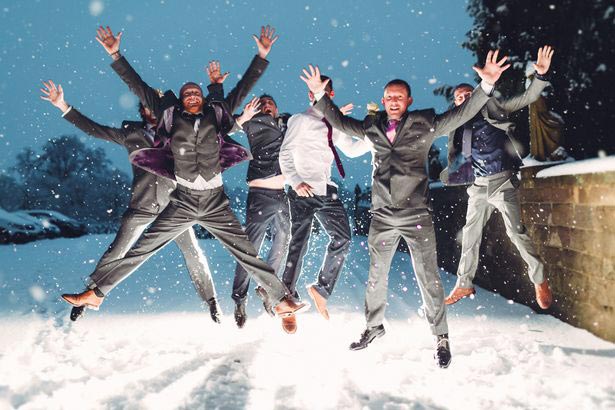 свадебная фотосессия в зимней сказке, свадебная фотосессия метель