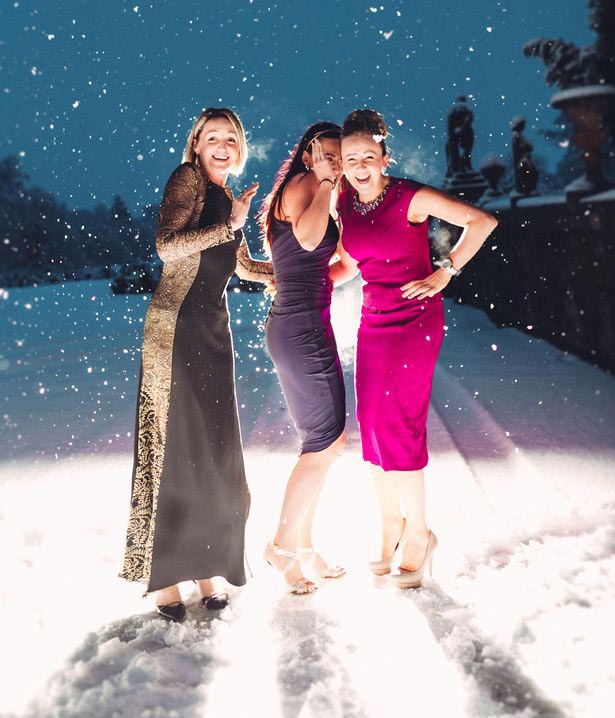 свадебная фотосессия в зимней сказке, свадебная фотосессия метель