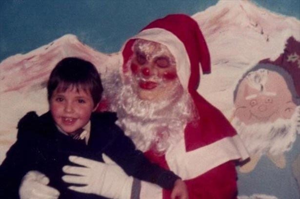 Санта Клаусы маньяки, страшные Санта Клаусы, жуткие Санта Клаусы 