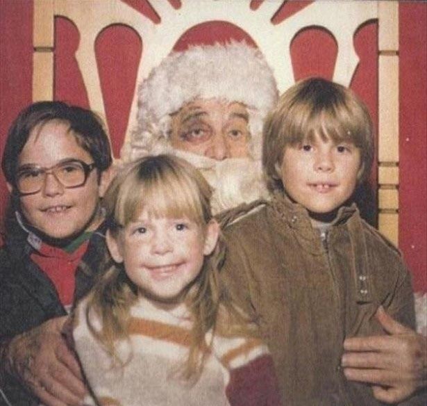 Санта Клаусы маньяки, страшные Санта Клаусы, жуткие Санта Клаусы 