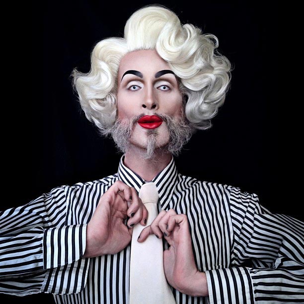 визажиста с богатой фантазией, Мату Андерсен, Mathu Andersen