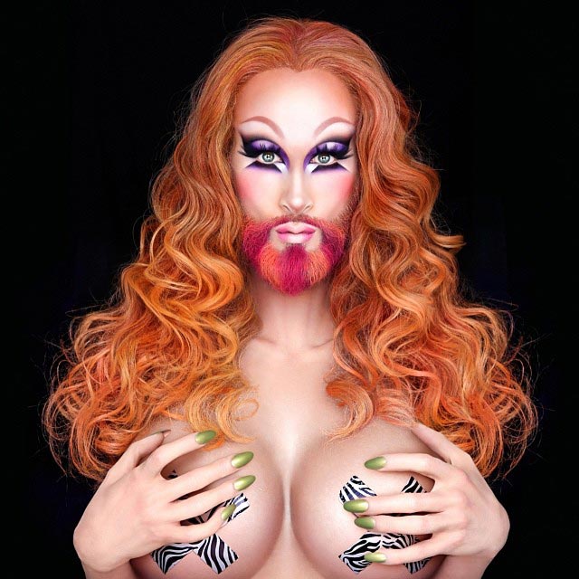 визажиста с богатой фантазией, Мату Андерсен, Mathu Andersen