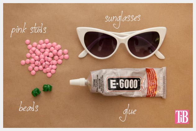 как украсить очки, идеи по украшению очков