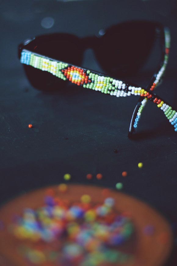 как украсить очки, идеи по украшению очков