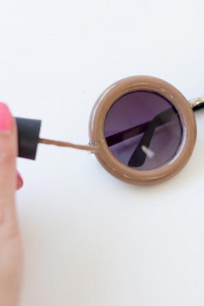 как украсить очки, идеи по украшению очков