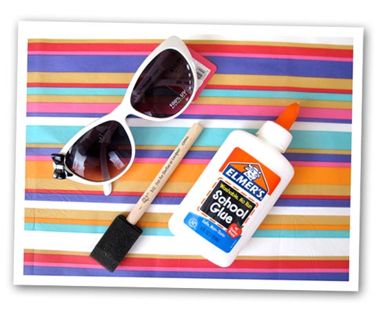 как украсить очки, идеи по украшению очков