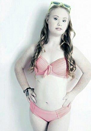Маделин Стюарт, Madeline Stuart, девушка с синдромом Дауна модель, модель с синдромом дауна, девушка с синдромом Дауна привела себя в порядок