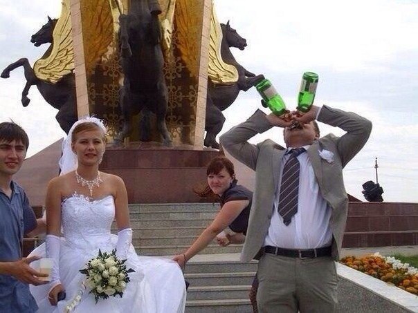 True Russsian Wedding, русская свадьба, свадебные приколы