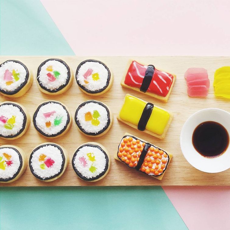 Эта выпечка настолько очаровательна, что съесть её было бы преступлением очаровательная выпечка, милое печенье, Вики Лю, Vickie Liu