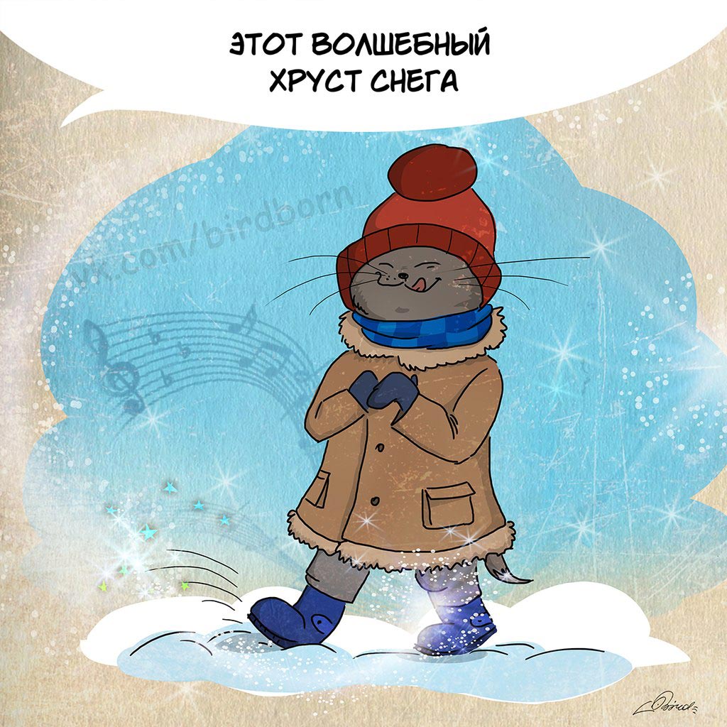 10 причин любить зиму, Bird Born