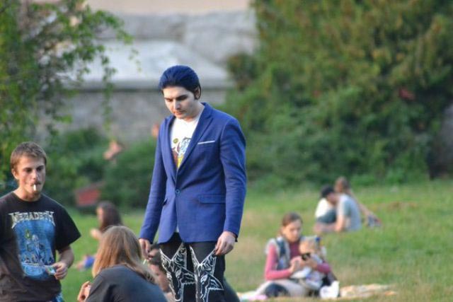 Превращение парня в демона при помощи бодимодификаций Андрей Горбатюк, превратил себя в демона при помощи бодимодификаций, бодимодификации в демона