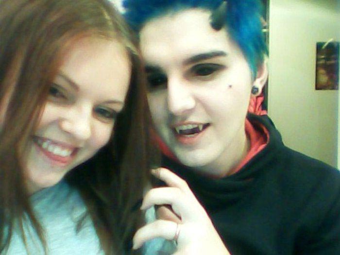 Превращение парня в демона при помощи бодимодификаций Андрей Горбатюк, превратил себя в демона при помощи бодимодификаций, бодимодификации в демона