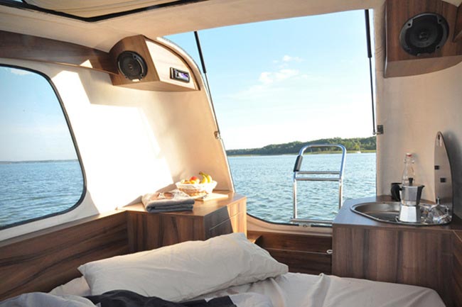 походный прицеп яхта, Sealander, прицеп-яхта, яхта прицеп Sealander