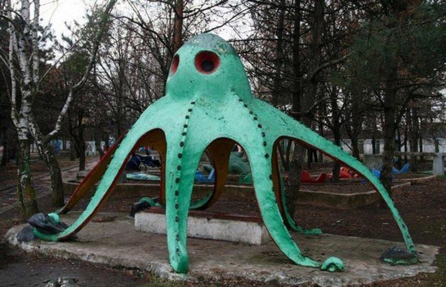 жуткие игровые площадки, страшные игровые площадки, до встречи в кошмарах
