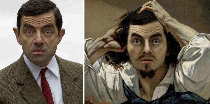 современные знаменитости в исторических картинах, Бенедикт Лакруа, Bénédicte Lacroix, Voyages dans le temps