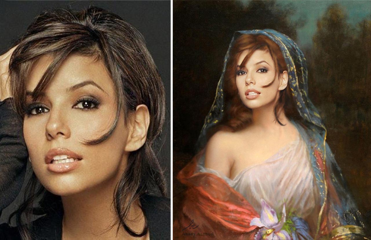 современные знаменитости в исторических картинах, Бенедикт Лакруа, Bénédicte Lacroix, Voyages dans le temps