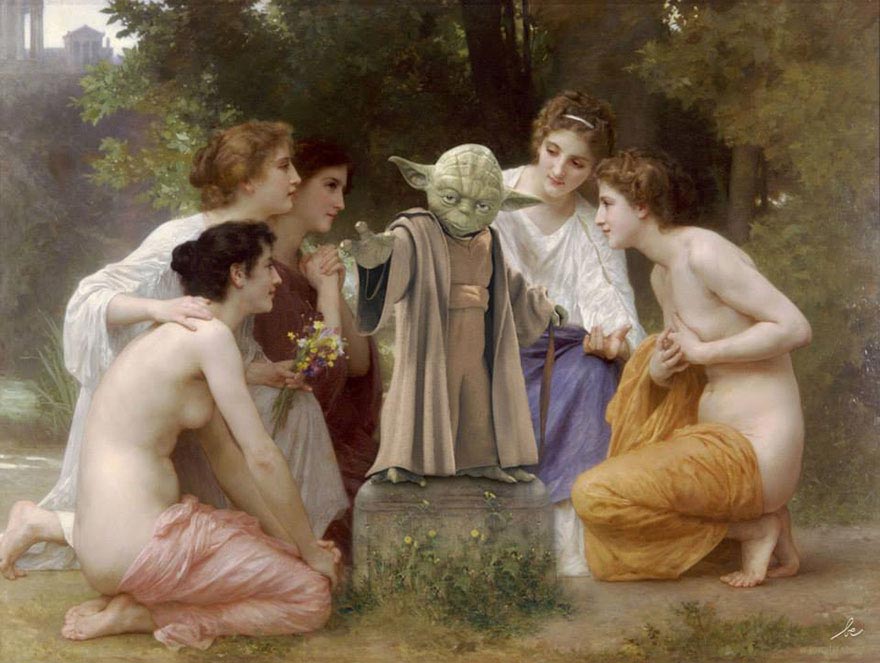 современные знаменитости в исторических картинах, Бенедикт Лакруа, Bénédicte Lacroix, Voyages dans le temps