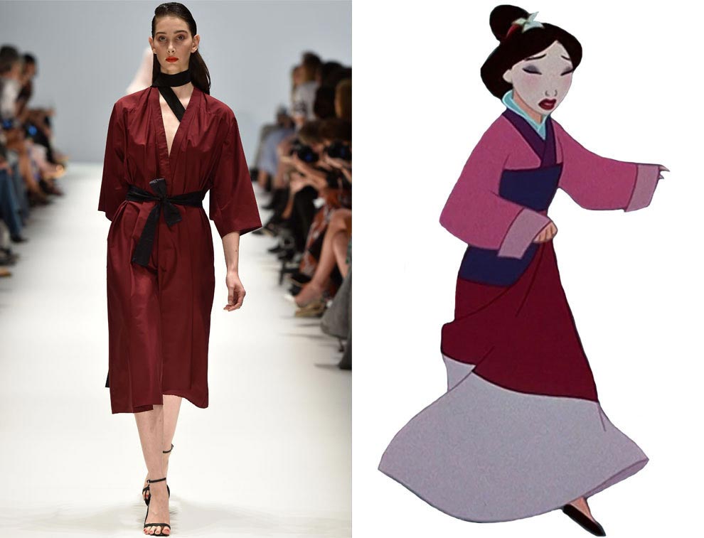 неделя моды в Сиднее, диснеевские персонажи на подиуме