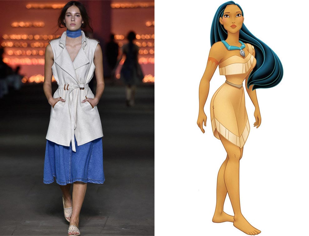 неделя моды в Сиднее, диснеевские персонажи на подиуме