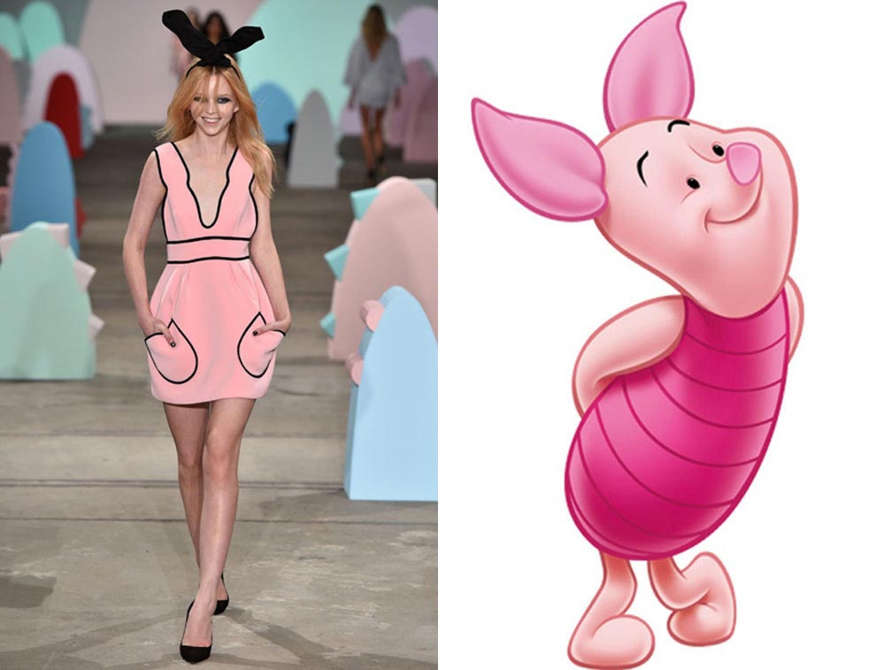 неделя моды в Сиднее, диснеевские персонажи на подиуме