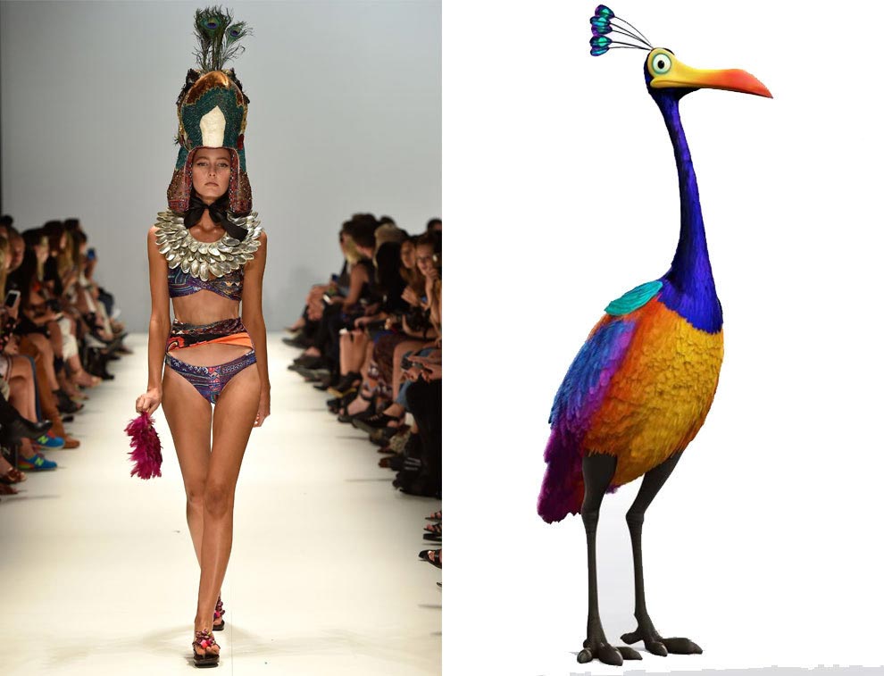 неделя моды в Сиднее, диснеевские персонажи на подиуме