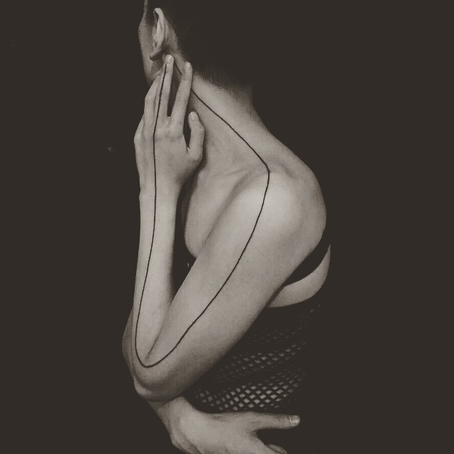 минималистичные татуировки, тонкие тату, модные тату 