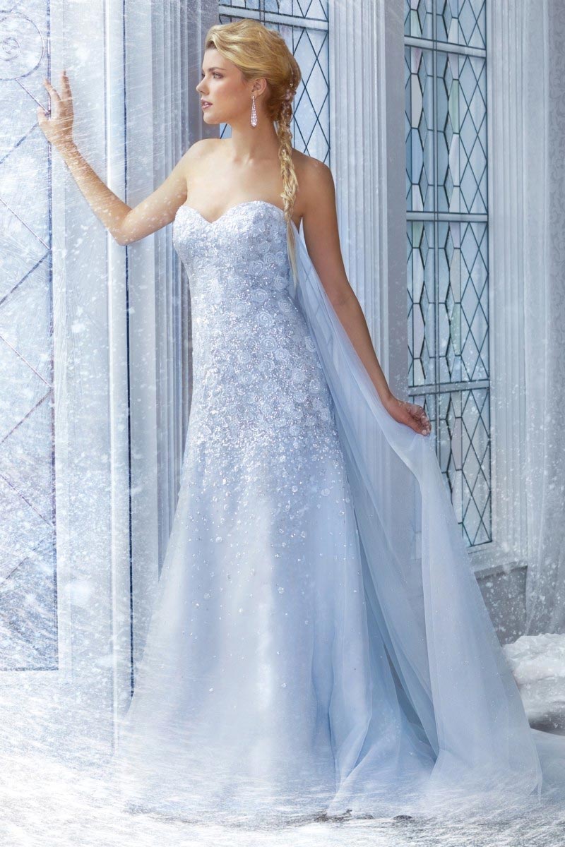 свадебные платья как у диснеевских принцесс