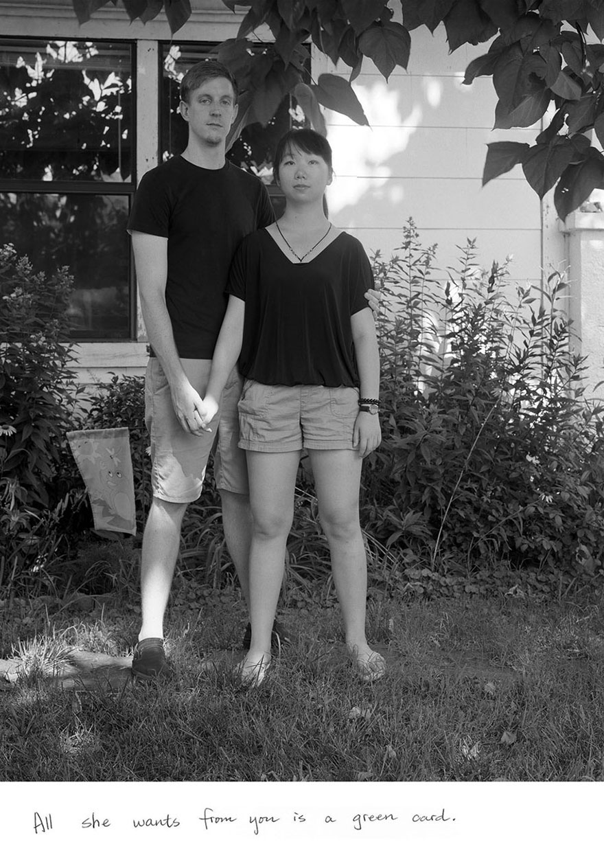 портреты межрасовых пар, Донна Пинкли