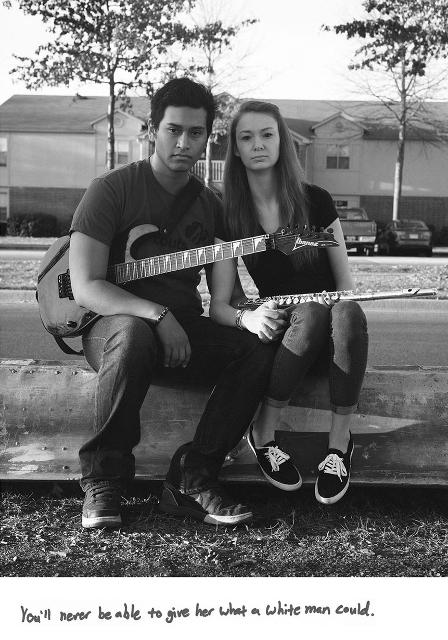 портреты межрасовых пар, Донна Пинкли