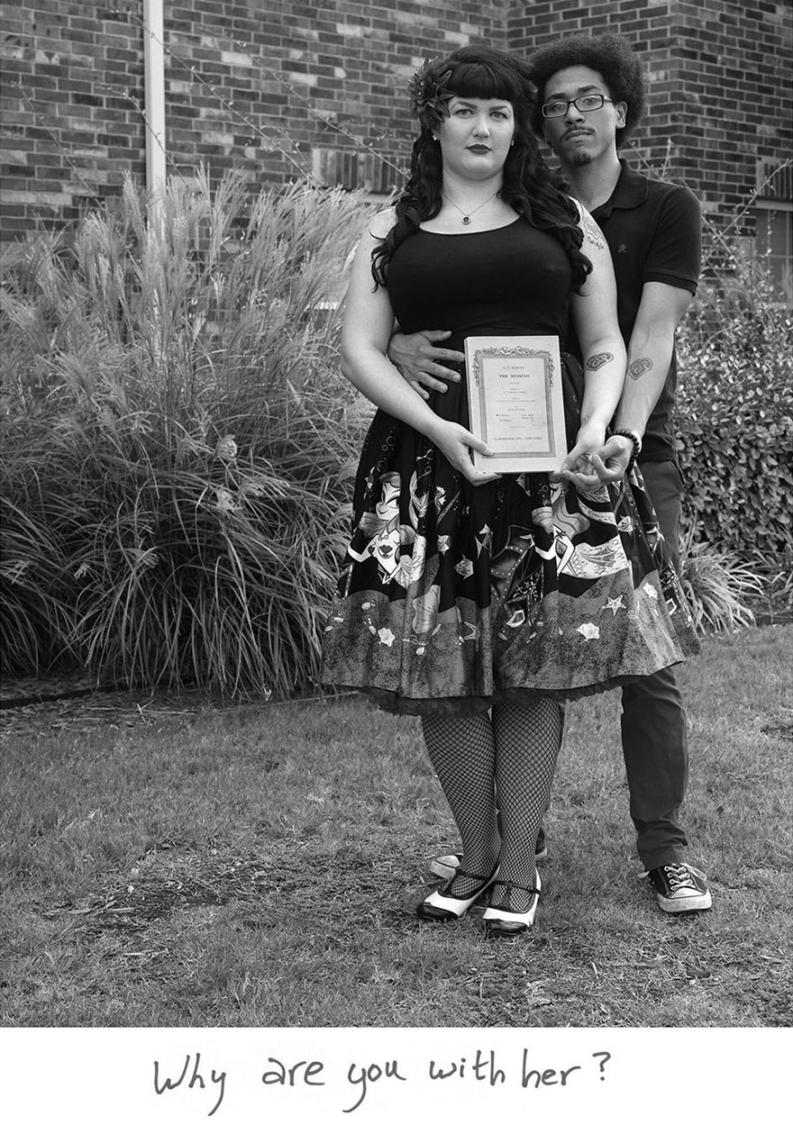 портреты межрасовых пар, Донна Пинкли