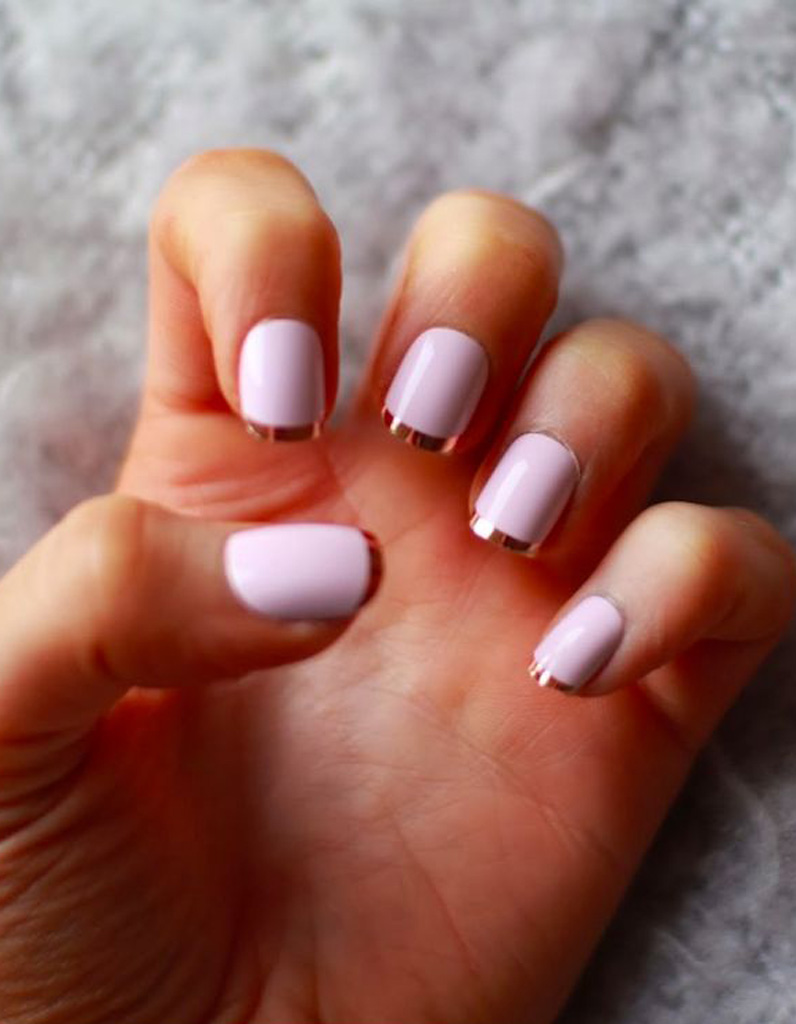 французский маникюр, идеи для французского маникюра, маникюр 2015