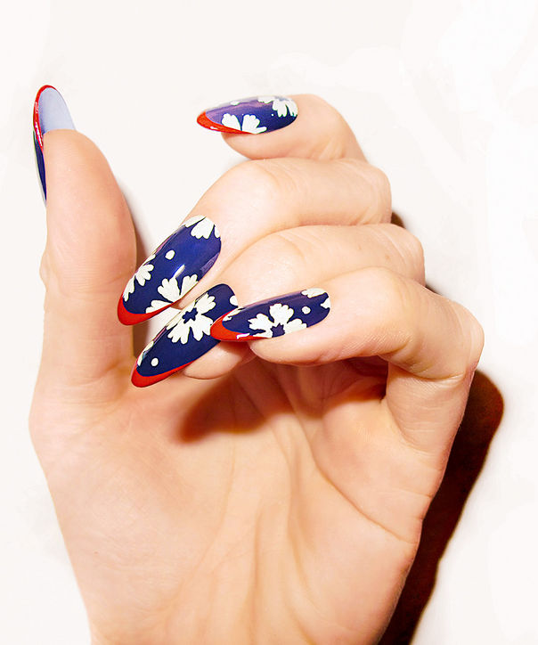 французский маникюр, идеи для французского маникюра, маникюр 2015