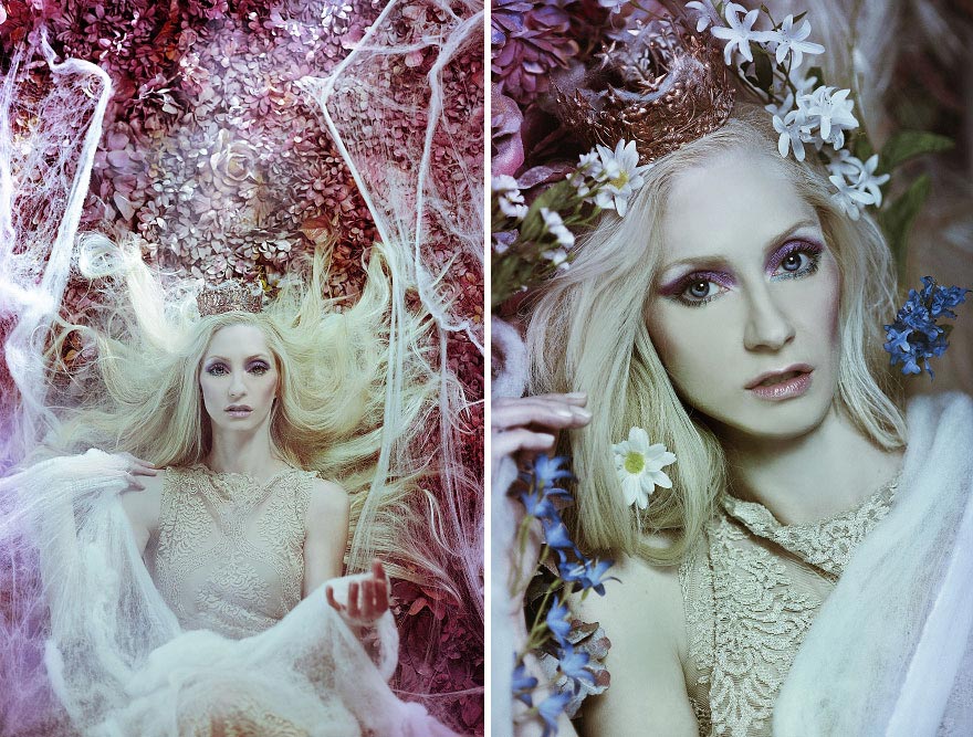 фотограф превращает чердак в место для сказочных фотосессий, Даниэла Мэджик, Daniela Majic, Secret Garden