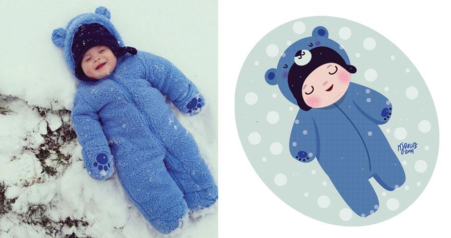 Иллюстрации детей из интернета, Мария Хосе Да Луз, Maria Jose Da Luz