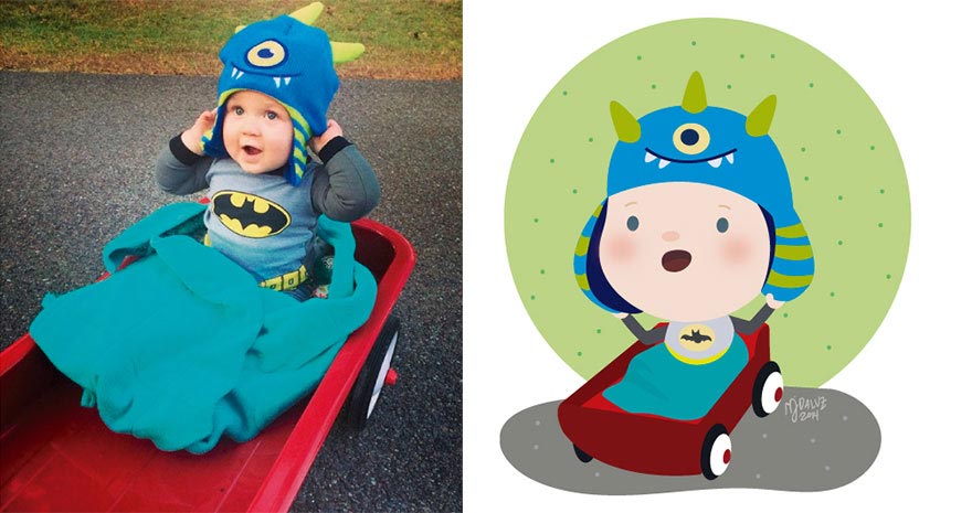 Иллюстрации детей из интернета, Мария Хосе Да Луз, Maria Jose Da Luz