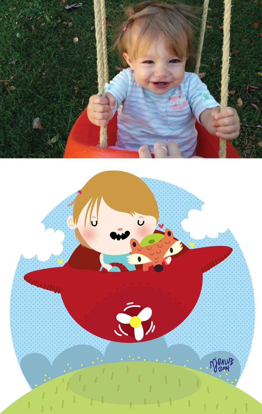 Иллюстрации детей из интернета, Мария Хосе Да Луз, Maria Jose Da Luz