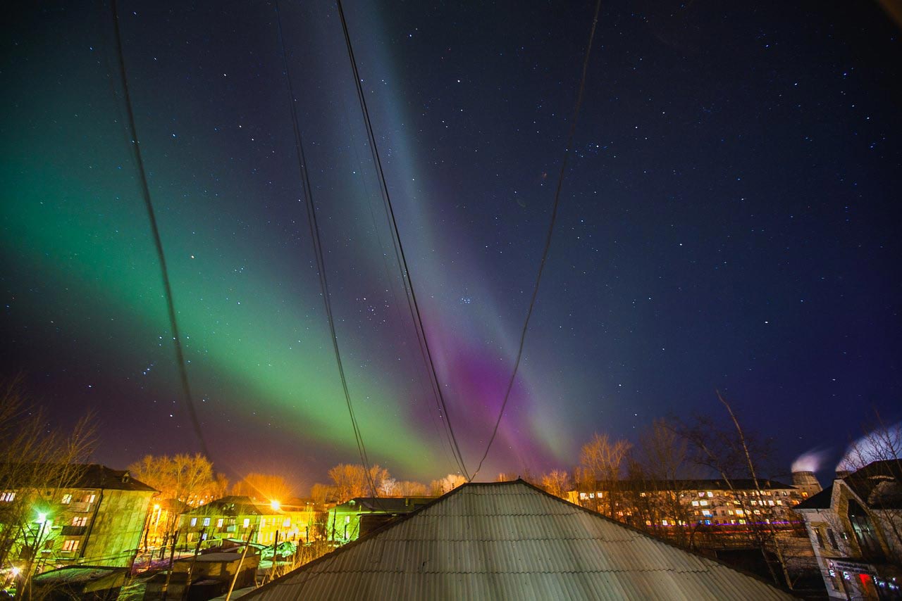 северное сияние Россия, #северноесияние