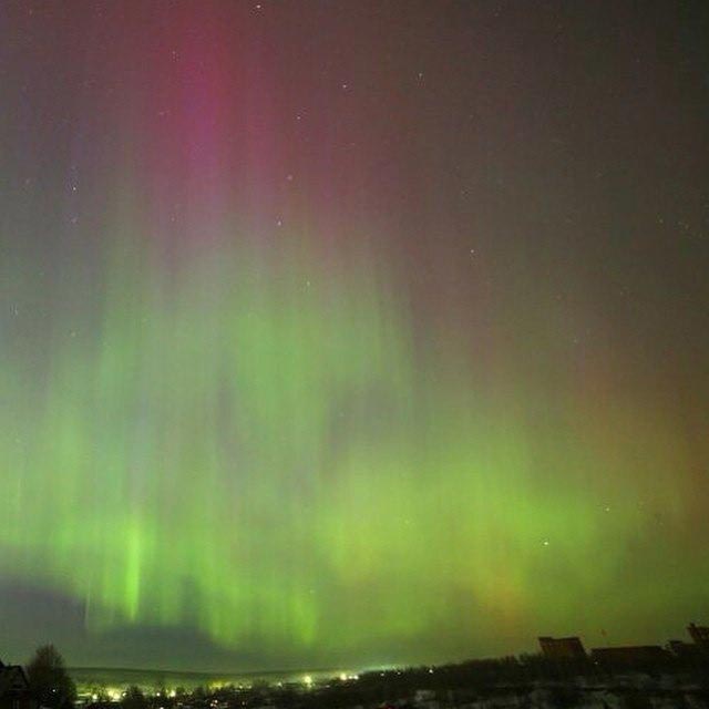 северное сияние Россия, #северноесияние
