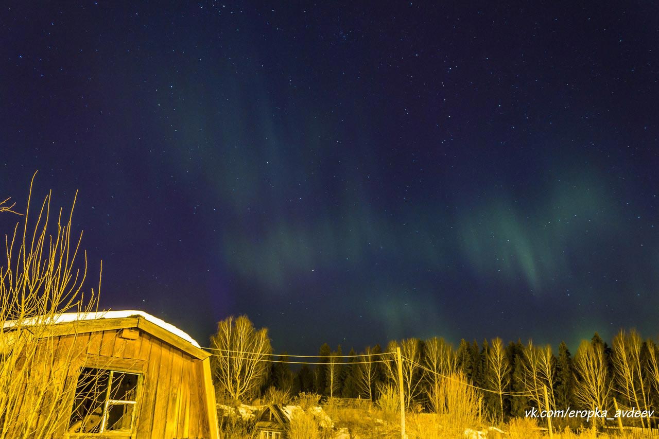 северное сияние Россия, #северноесияние