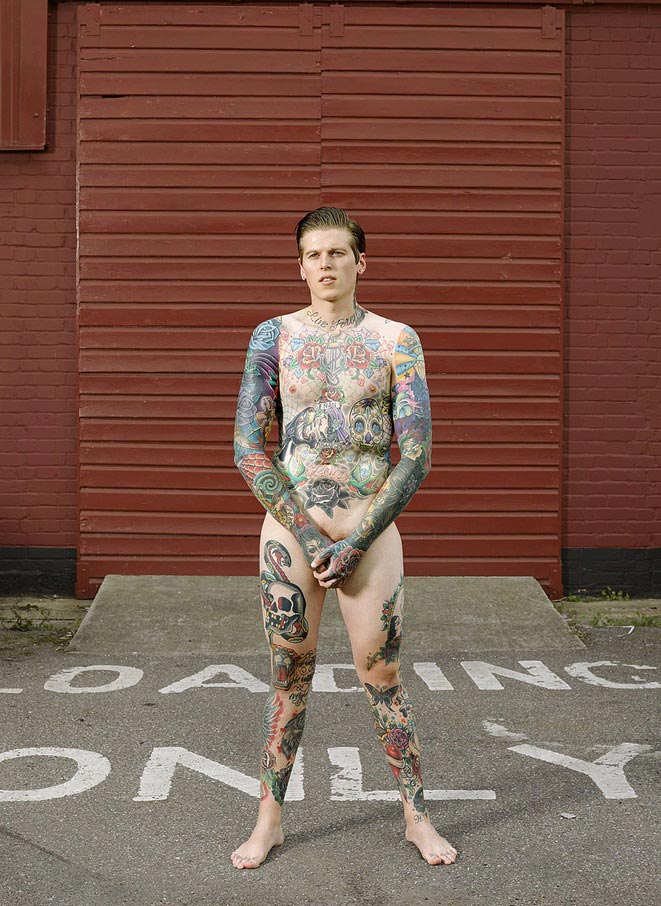 Алан Поудрил, Alan Powdrill, Covered, татуированные люди в одежде и без