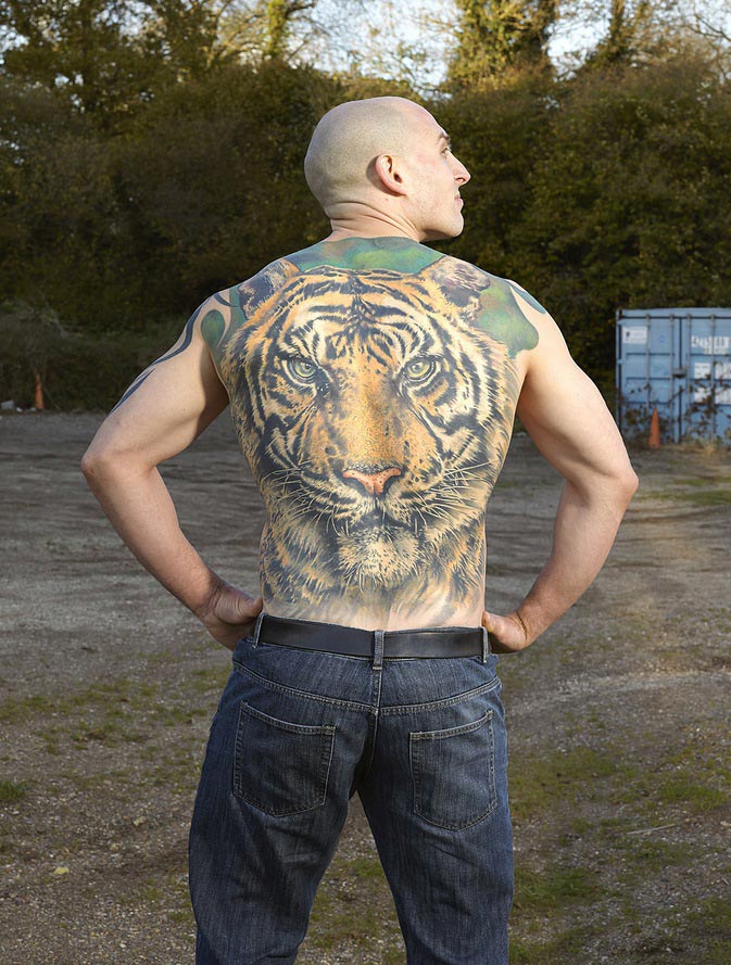 Алан Поудрил, Alan Powdrill, Covered, татуированные люди в одежде и без