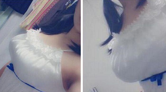 лента для груди, лента грудь мода в Японии, новая мода в Японии, странная мода в Японии, ленты для груди Гестия