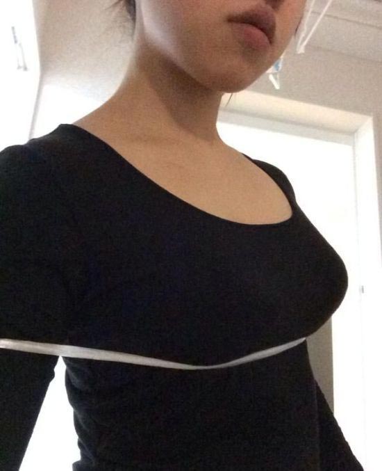 лента для груди, лента грудь мода в Японии, новая мода в Японии, странная мода в Японии, ленты для груди Гестия