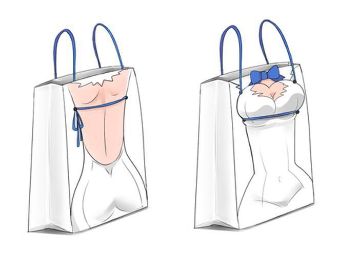 лента для груди, лента грудь мода в Японии, новая мода в Японии, странная мода в Японии, ленты для груди Гестия