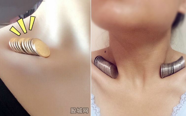 Новый безумный тренд: азиатские девушки используют свои ключицы, чтобы поместить туда как можно больше монет монеты в ключицах, selfies coins collarbones, ключицы