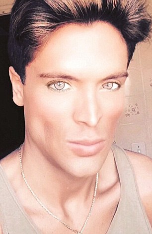 Маурисио Гальди, Mauricio Galdi, живой Кен, парень превратил себя в куклу