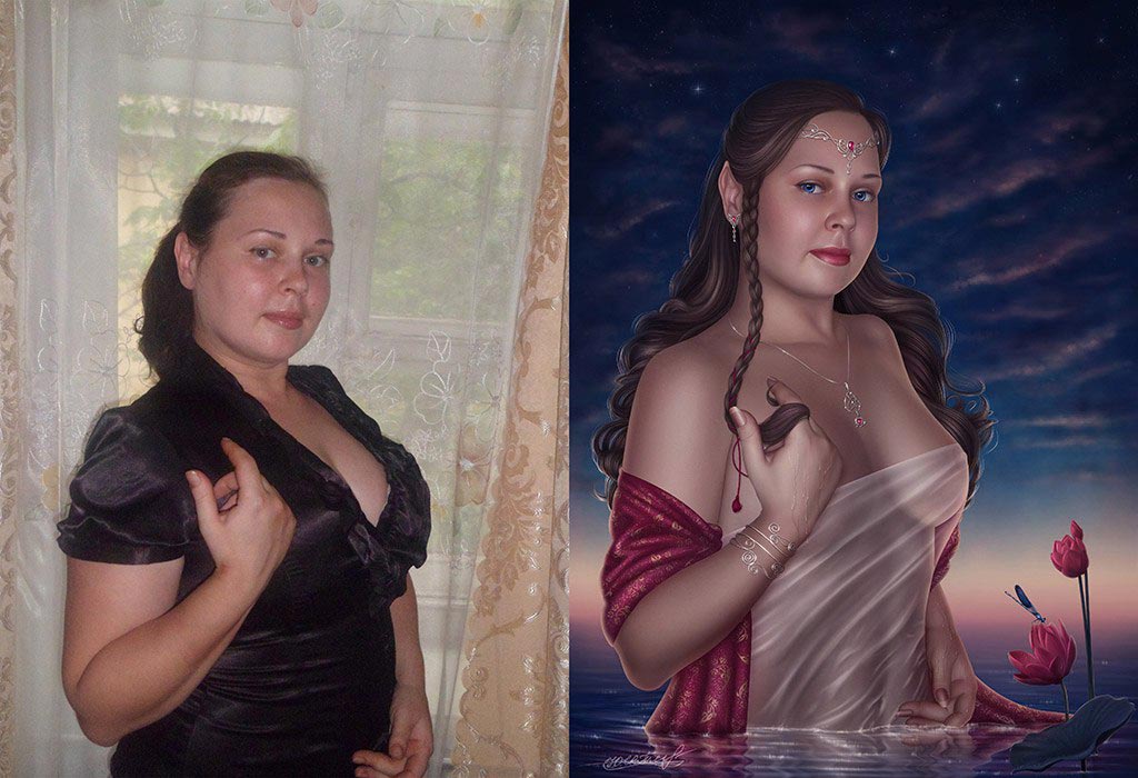 Цифровая реальность или мастера фотошопа, которые творят чудеса крутой фотошоп, до и после фотошопа