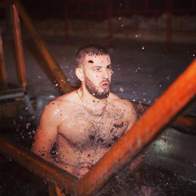 крещенские купания Instagram, купания на крещение Instagram, крещенские купания 2014, крещенские купания 2014 фото
