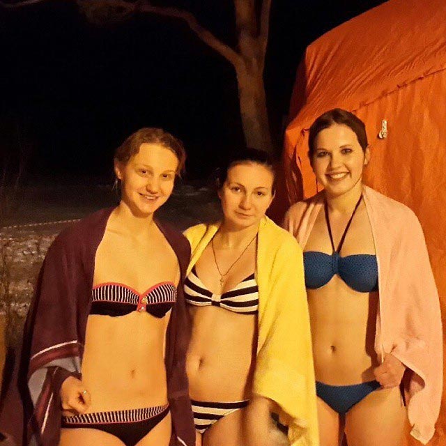 крещенские купания Instagram, купания на крещение Instagram, крещенские купания 2014, крещенские купания 2014 фото