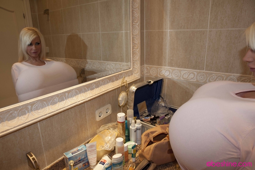 Майра Хиллс, самая большая грудь в мире, Mayra Hills, Beshine